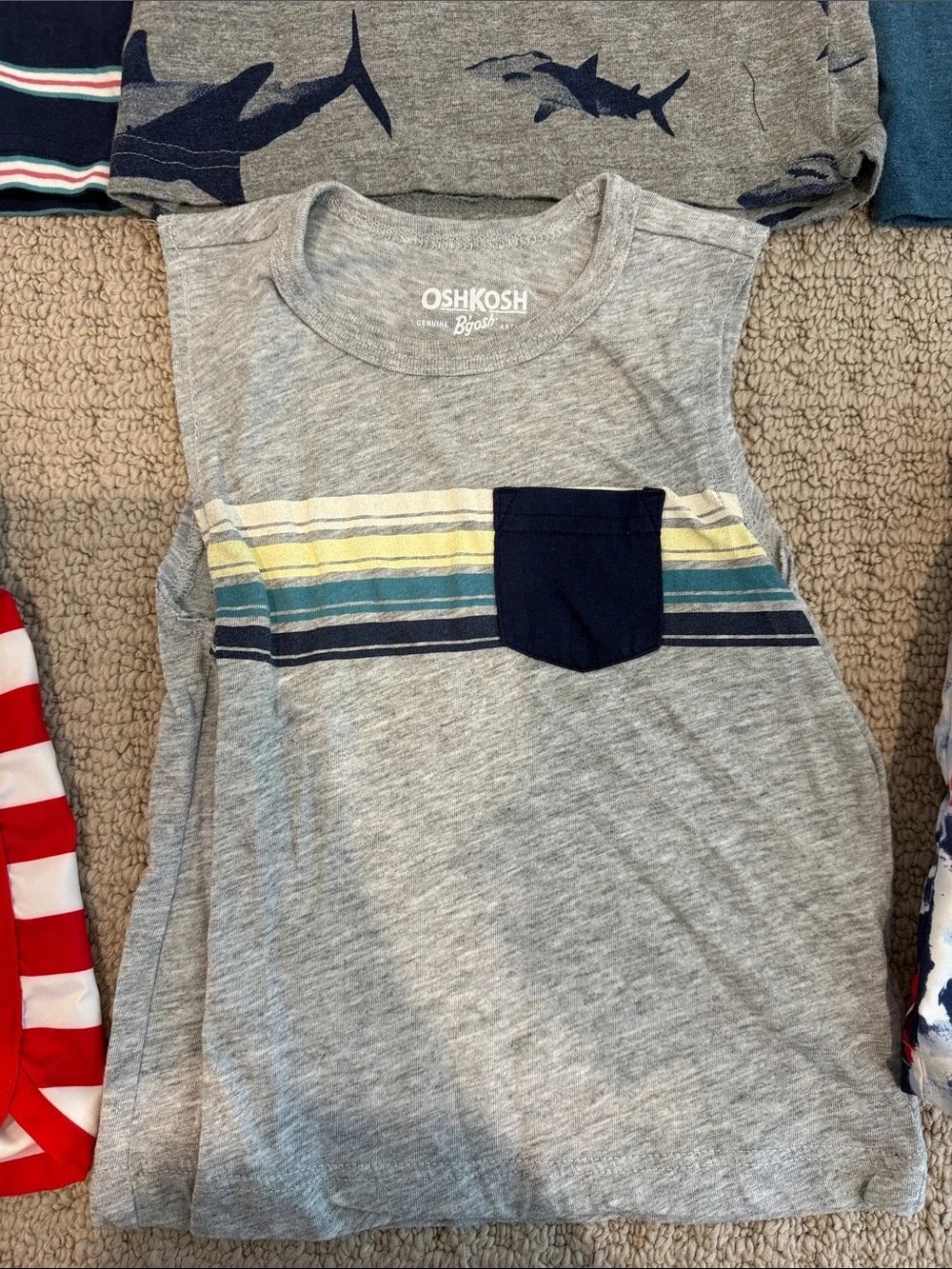 18M Boys Tank & Boardshorts Bundle